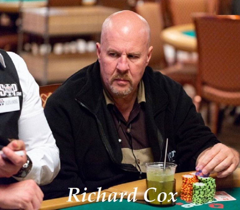 Richard Cox at WSOP2018 №75 The Closer